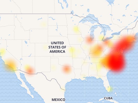 Att Internet Outage Map  Maping Resources