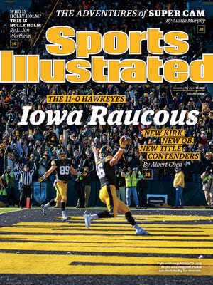 Iowa's regional Sports Illustrated cover