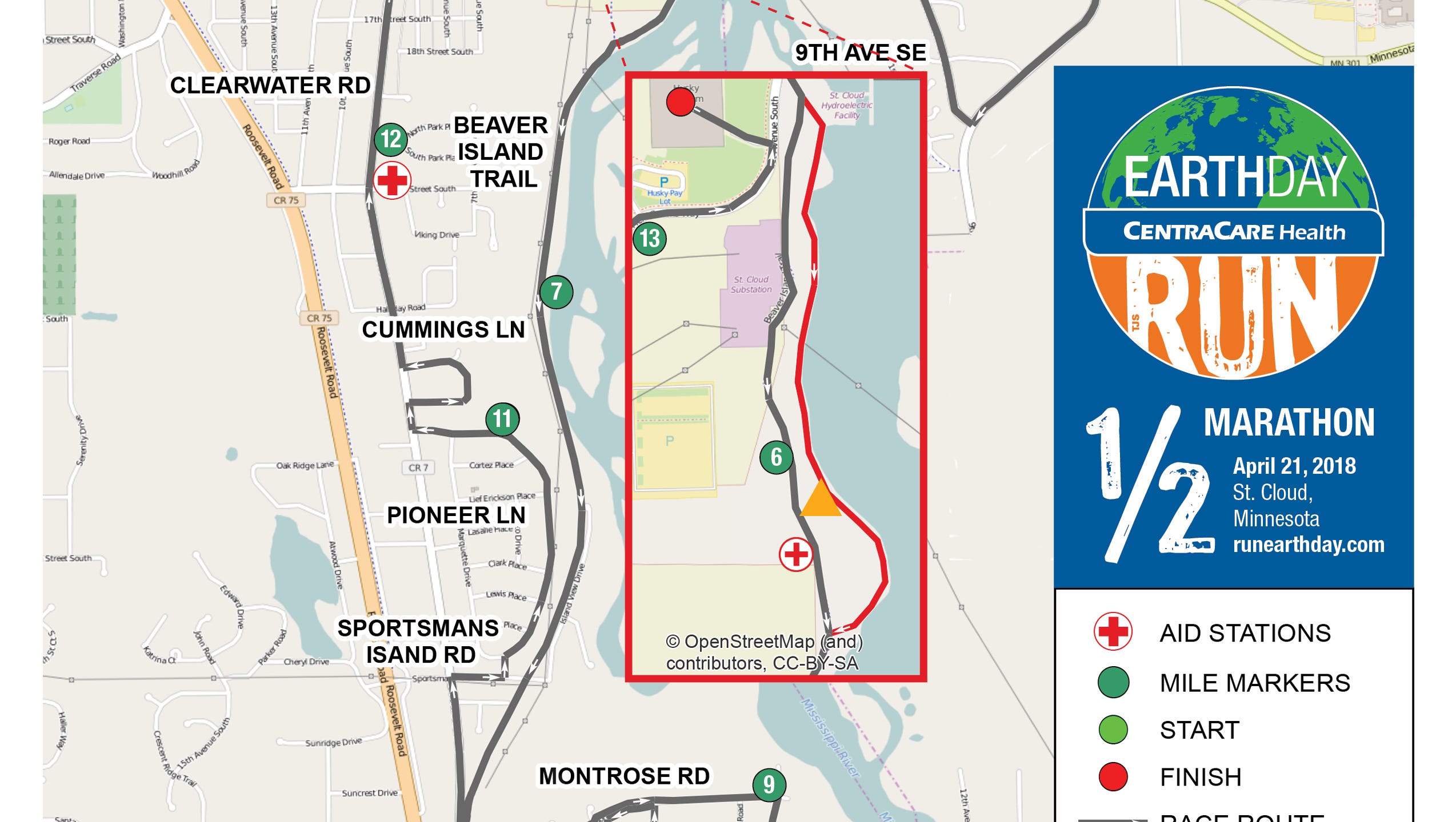 Here's what roads to avoid this weekend during Earth Day runs