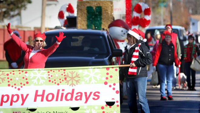This year's Germantown Christmas Parade is scheduled for Saturday, Nov. 11.
