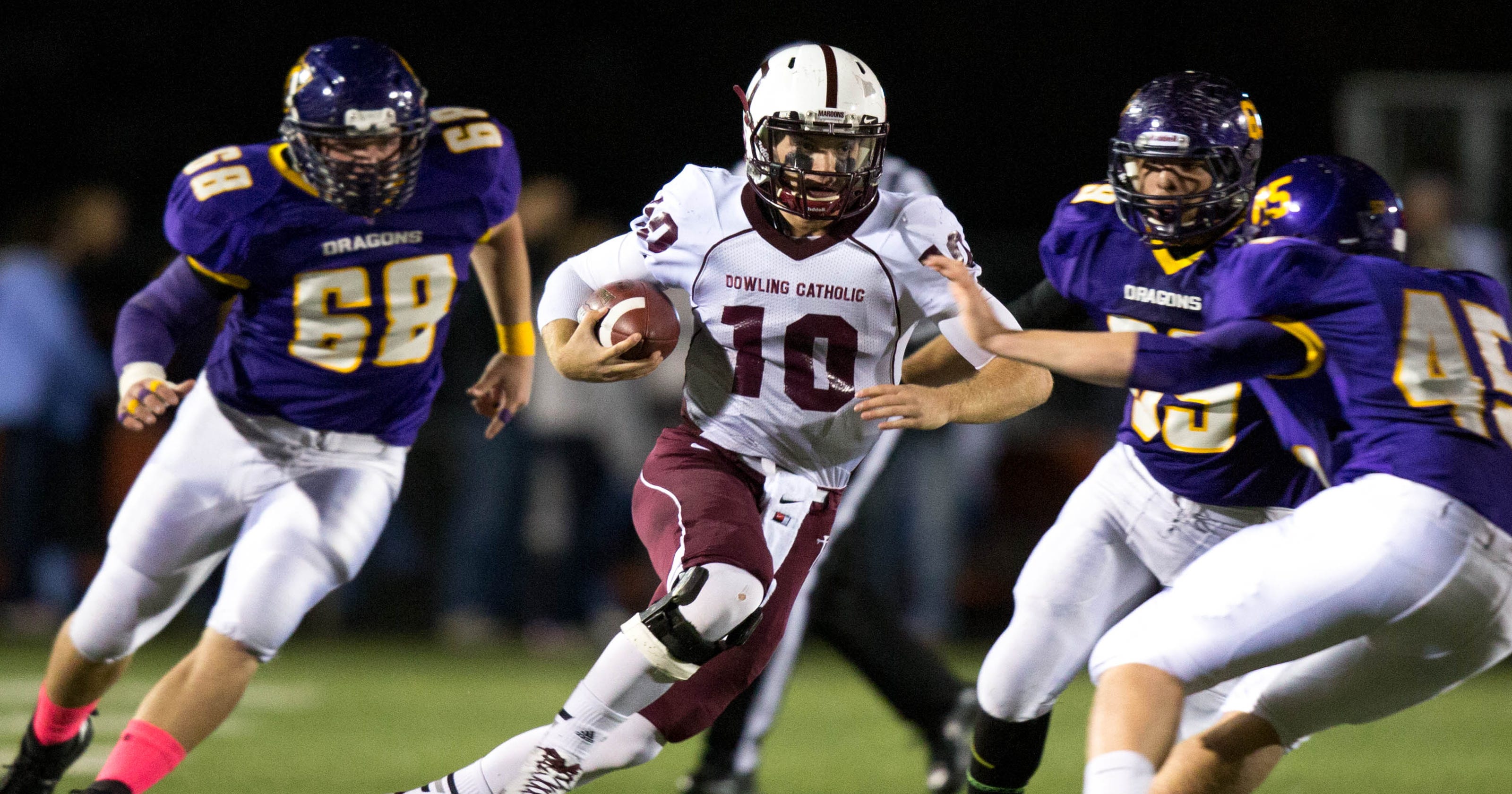 Top 10 athletic freaks of central Iowa prep football