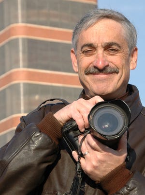Mark Hertzberg at the SC Johnson Research Tower, Nov. 22, 2009.