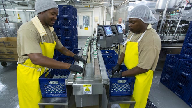Waupun Dairy Prison Farms Turn Out Milk Ice Cream Skilled Workers Waupun Dairy Prison Farms Turn Out Milk Ice Cream Skilled Workers