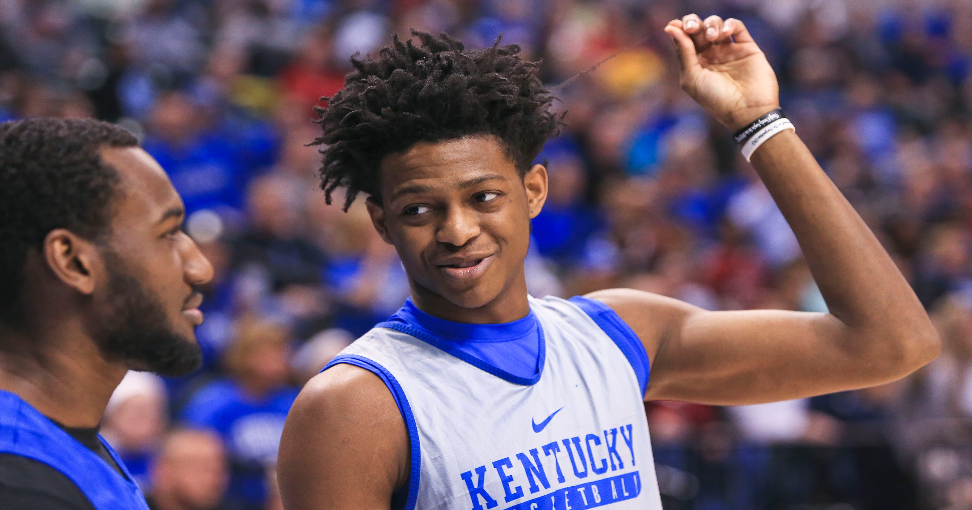 UK Basketball De'Aaron Fox 'putting body on the line' for team