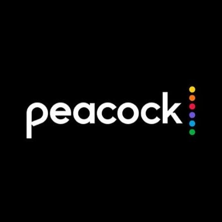 Peacock logo.