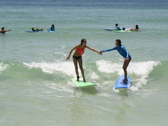 Surfers Embrace Spring S Glossy And Consistent Conditions