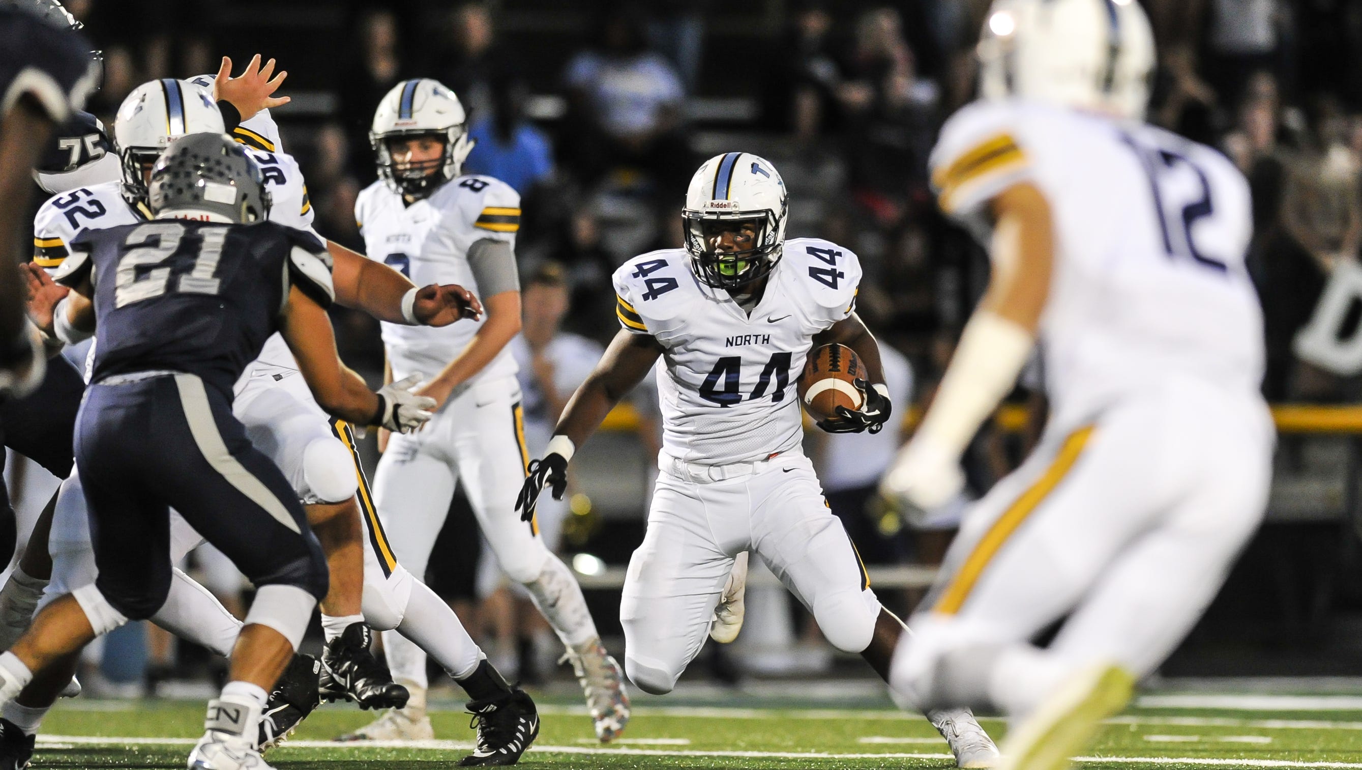 NJ Football Toms River North stops East for first win
