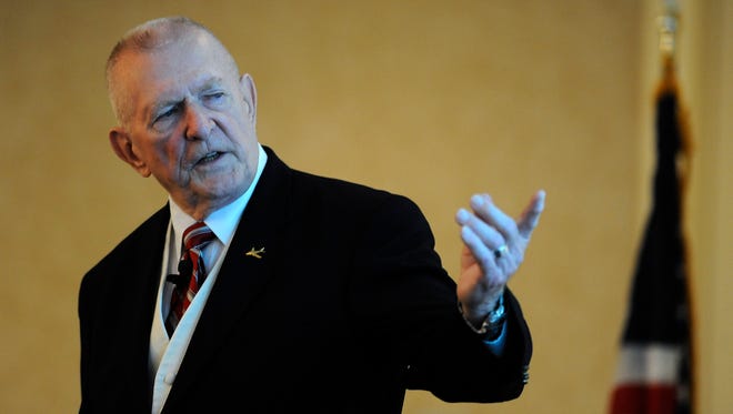 Gene Kranz, from NASA Mission Control during the Apollo Missions, will speak in July at Purdue for the 50th anniversary of the first moon landing.