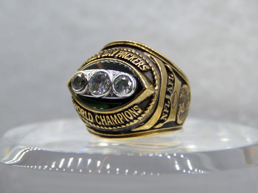 Super Bowl II ring: The Green Bay Packers beat the