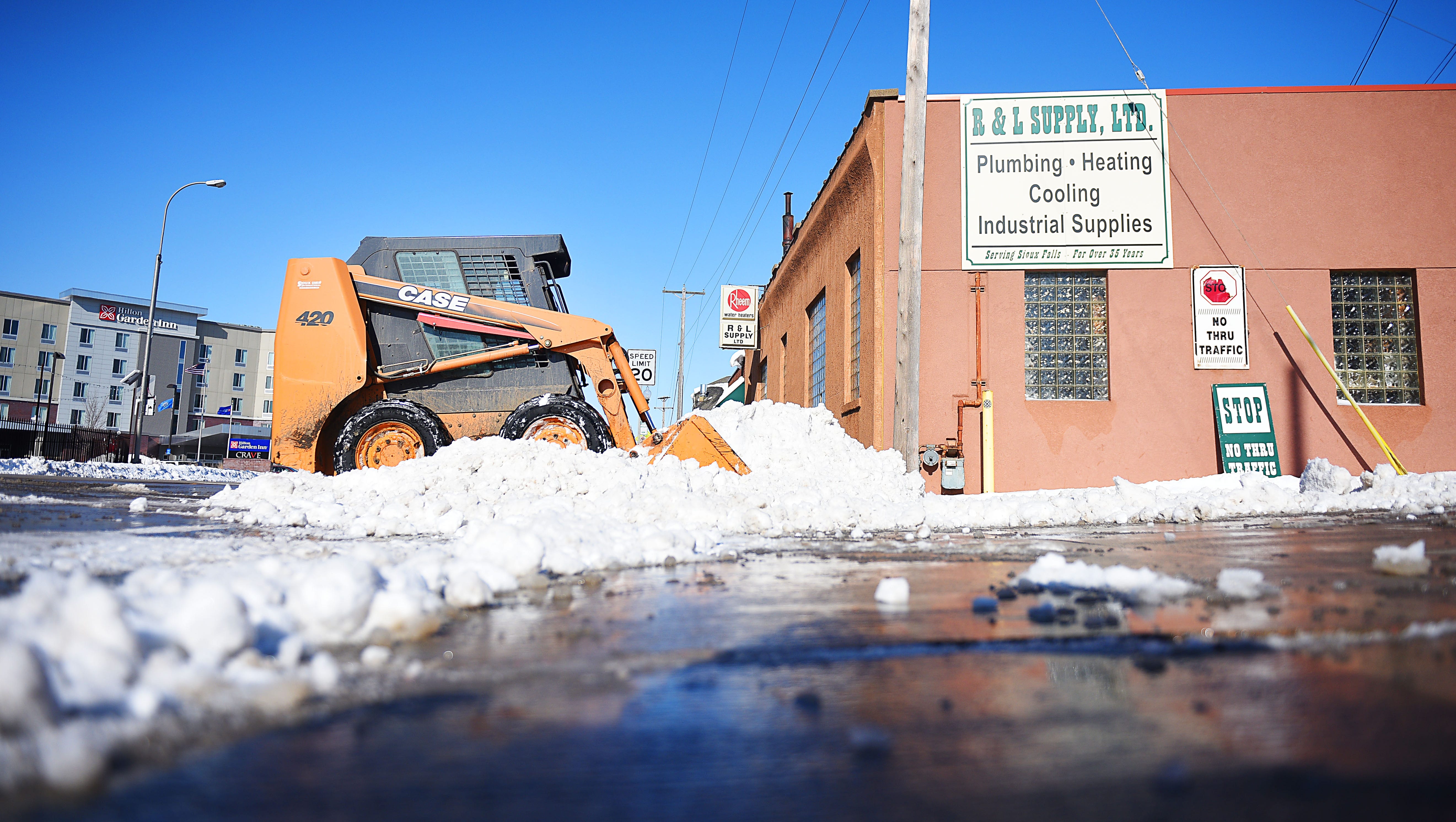 Sioux Falls Weather Snow Alert In Sioux Falls As Blizzard Rages On