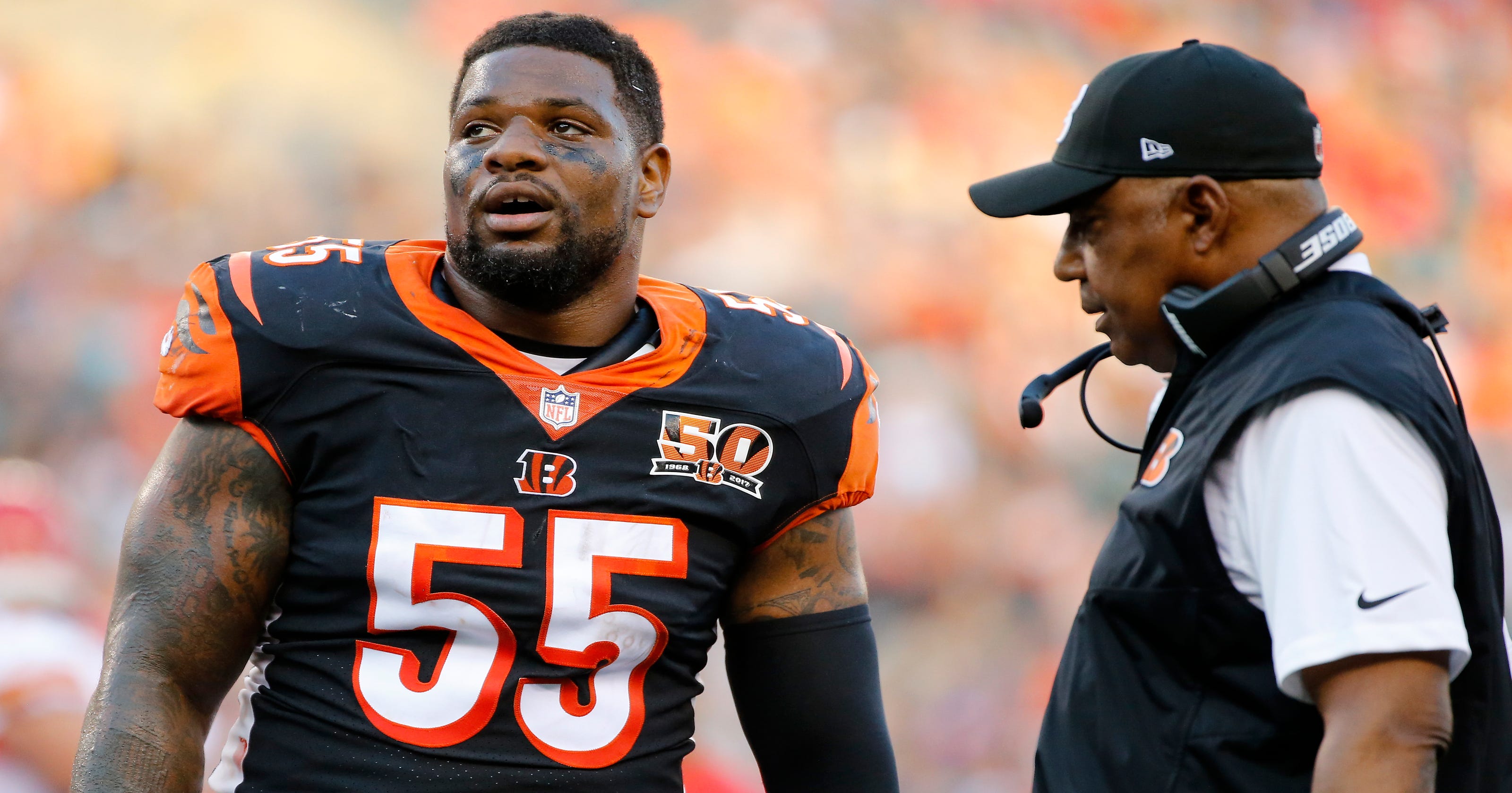 Heres Why Bengals Lb Vontaze Burfict Was Suspended 5 Games
