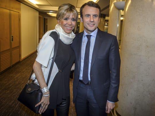 Brigitte Macron Is 64 Emmanuel Macron Is 39 And Could Be France S Next President
