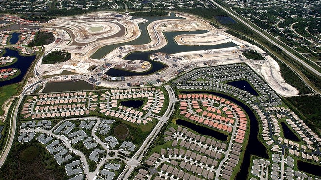 A housing development near the St. Lucie West area of Port St. Lucie in 2003. (FILE PHOTO)