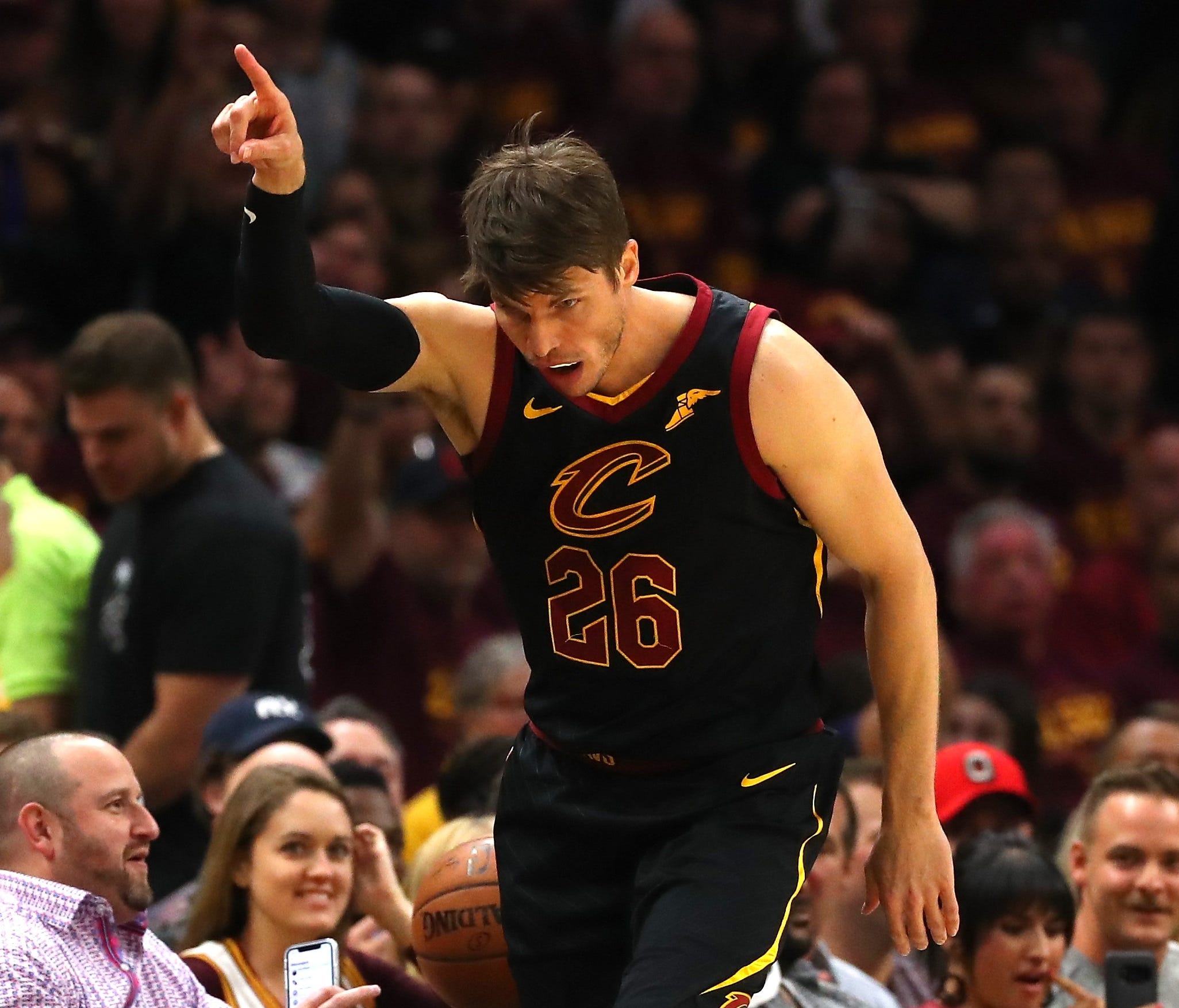 Kyle Korver had 14 points and three blocks off the bench for the Cavs in Game 4.