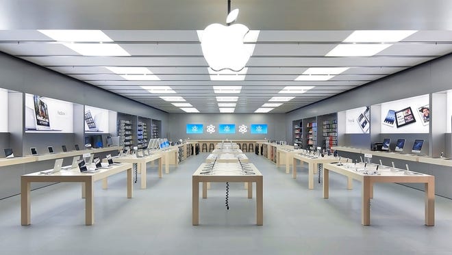The Apple Store in Dijon, France.