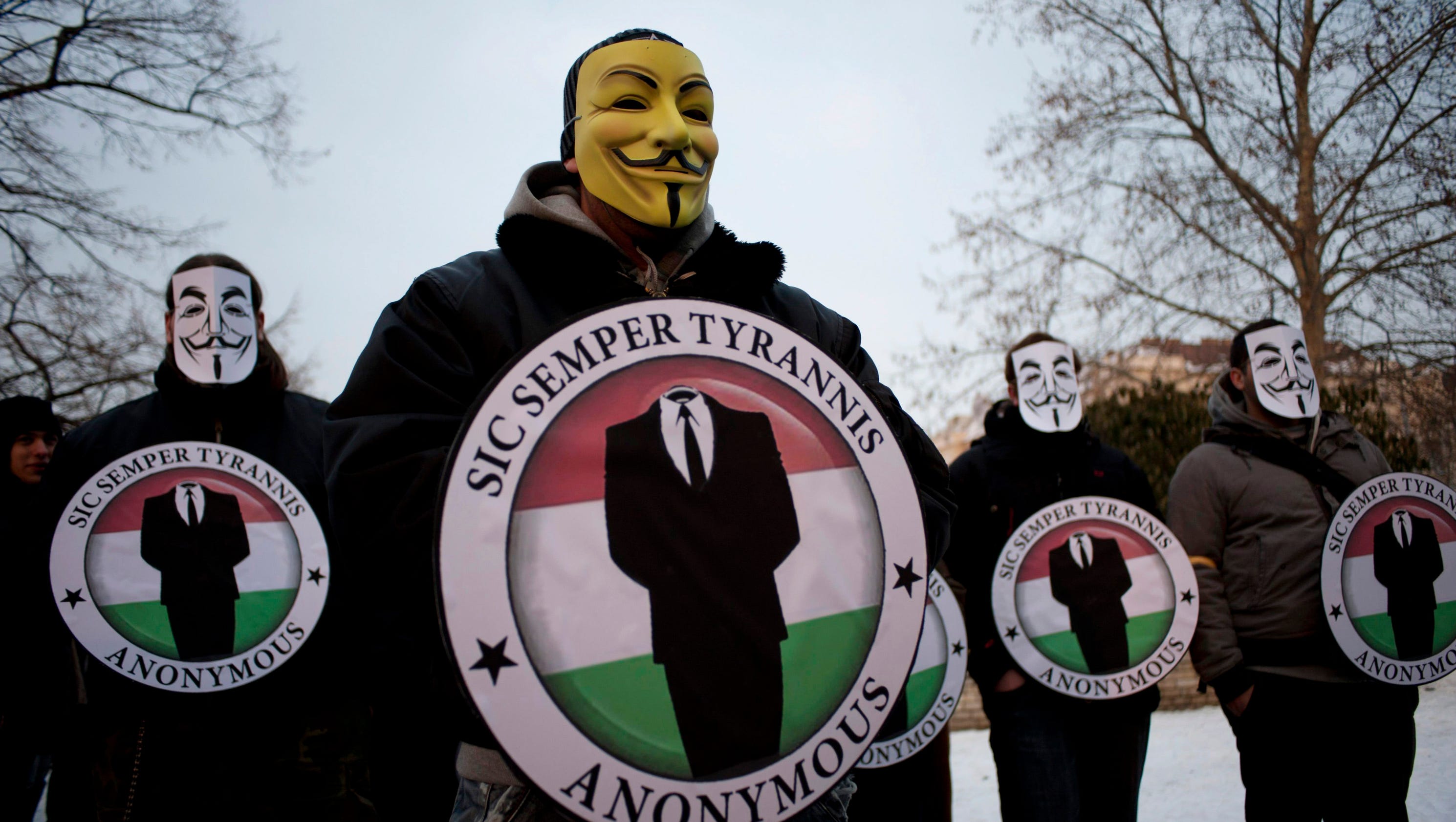 Who or what is the hacktivist group Anonymous?