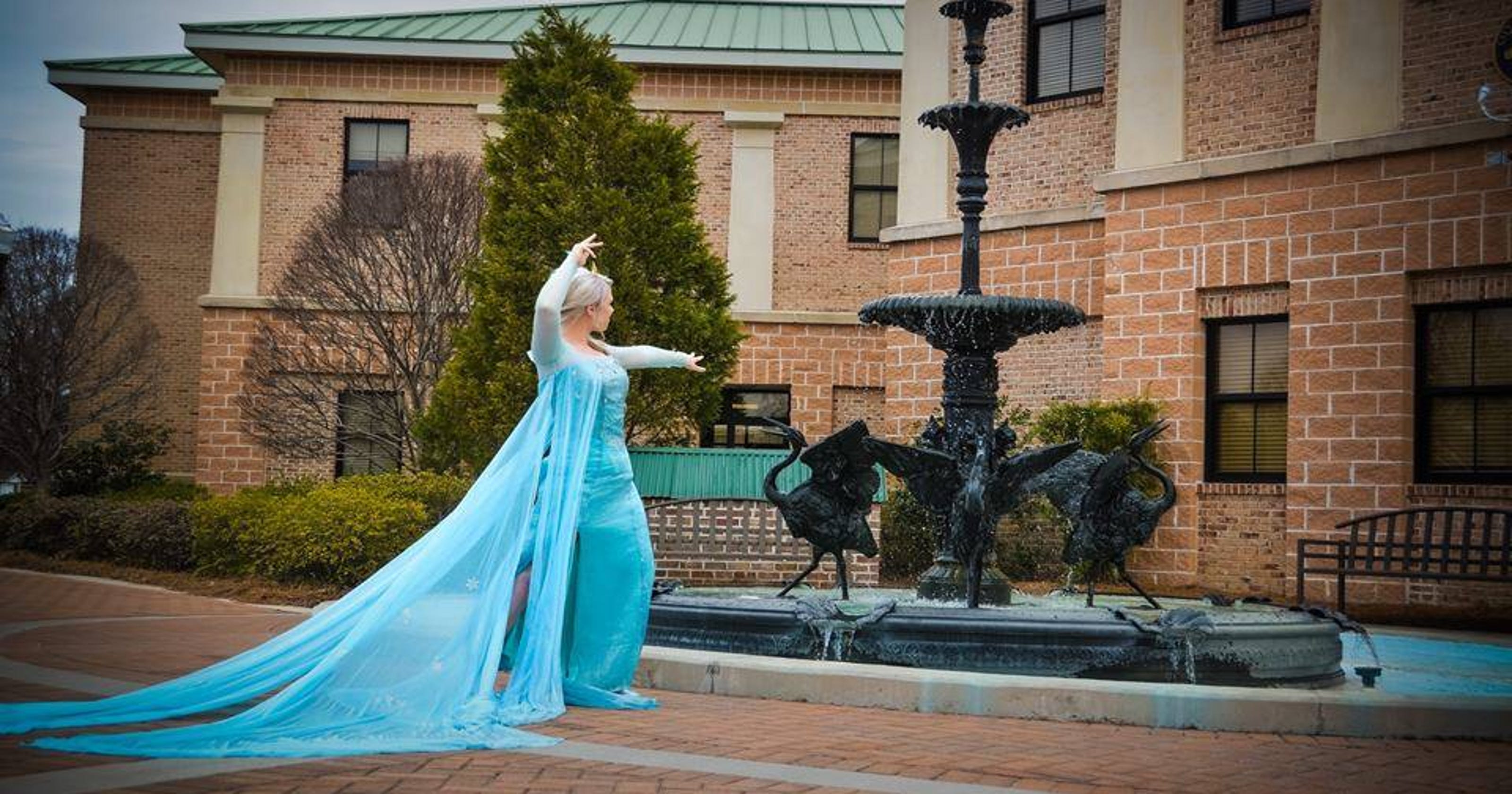 Got her! Police arrest Frozen Queen Elsa