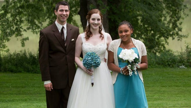 Wandalyse Gonzalez was a bridesmaid for Meg and Zach Burczynski's wedding.