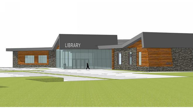 While there is no final design for the proposed north Clarksville library branch as of yet, here are some earlier schematic designs developed for the local library by the HBM Architectural firm.