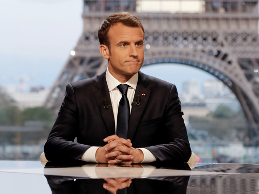 Emmanuel Macron: France persuaded Donald Trump to strike ...