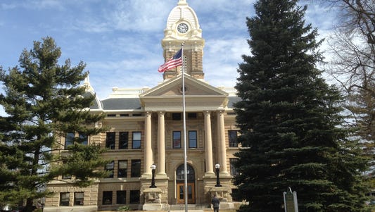 The Ingham County Courthouse in Mason