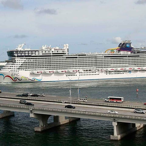 The Norwegian Epic, owned by Miami-based Norwegian