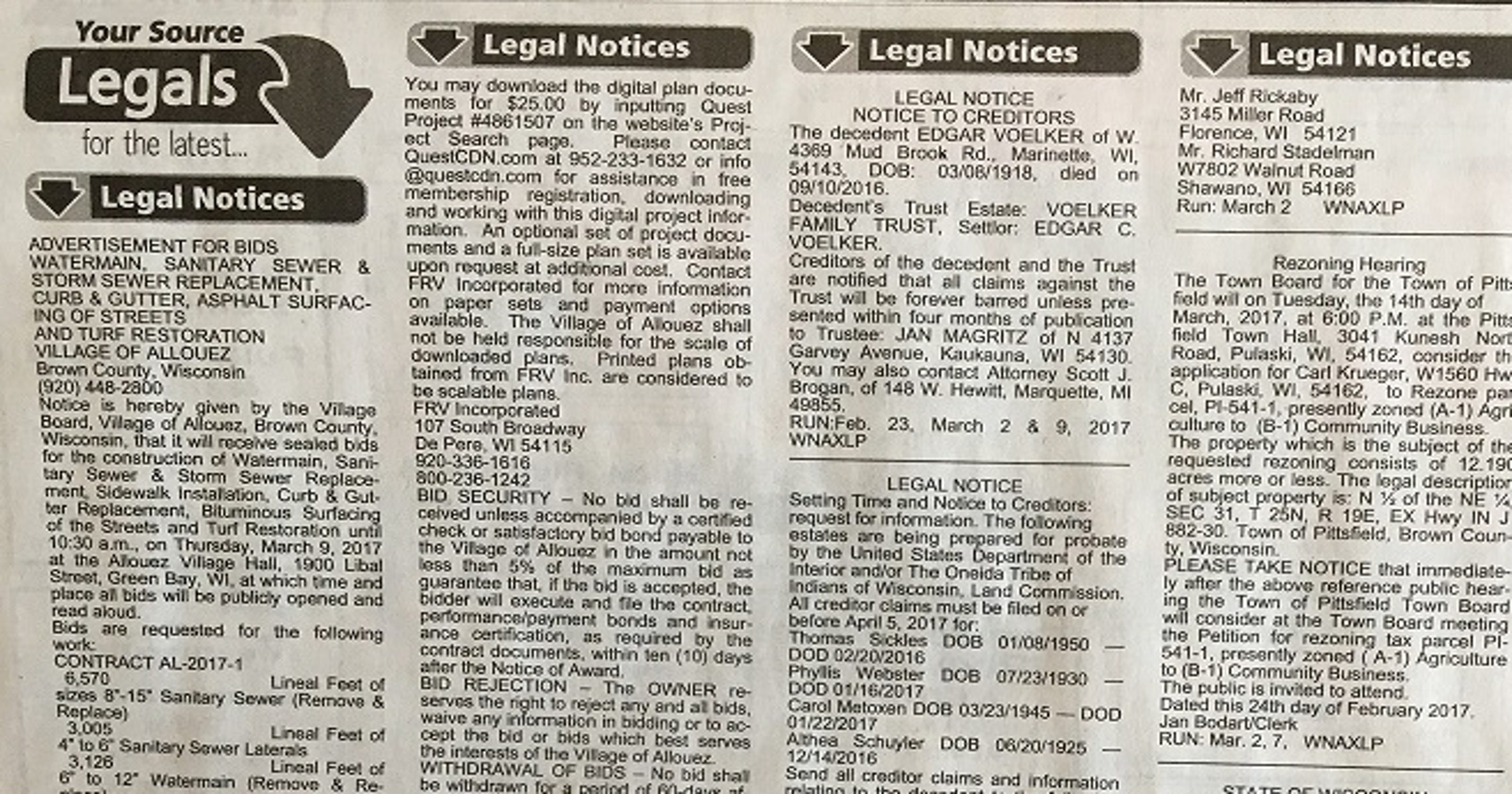 Keep public notices in newspapers Editorial
