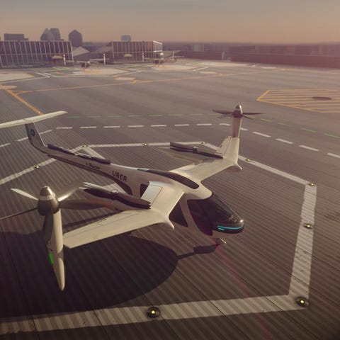 Uber announced it will bring flying cars to Dallas
