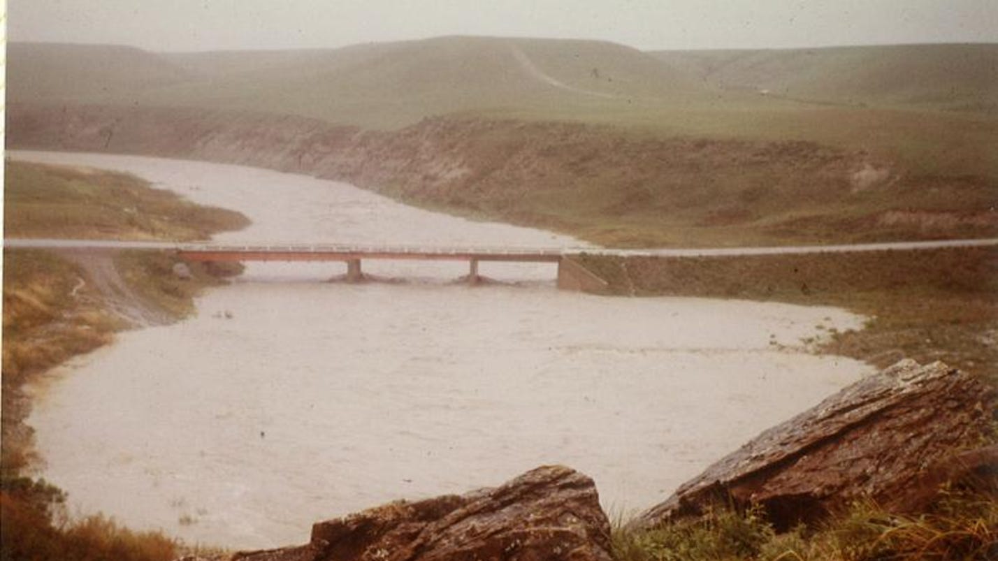Rare Montana flood photos show devastation of 1964 dam collapse