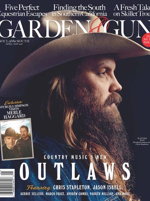 The April/May cover of Garden & Gun.