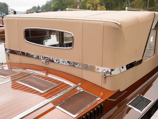 This 1930, 28-foot Chris-Craft is a usually convertible