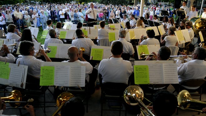 The Green Bay City Band opens its 114th season of summer concerts on June 15 at St. James Park.