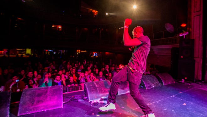 Chiddy Bang performs at Firefly's First Look at the Trocadero Theatre in Philadelphia on Sunday night.