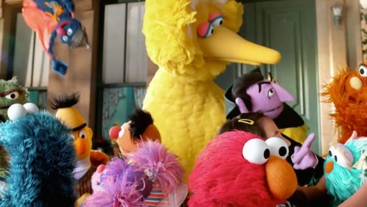 Big Birds and big budgets for 'Sesame Street.'