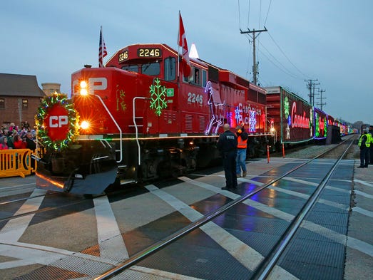 The 19th annual Canadian Pacific Holiday Train made