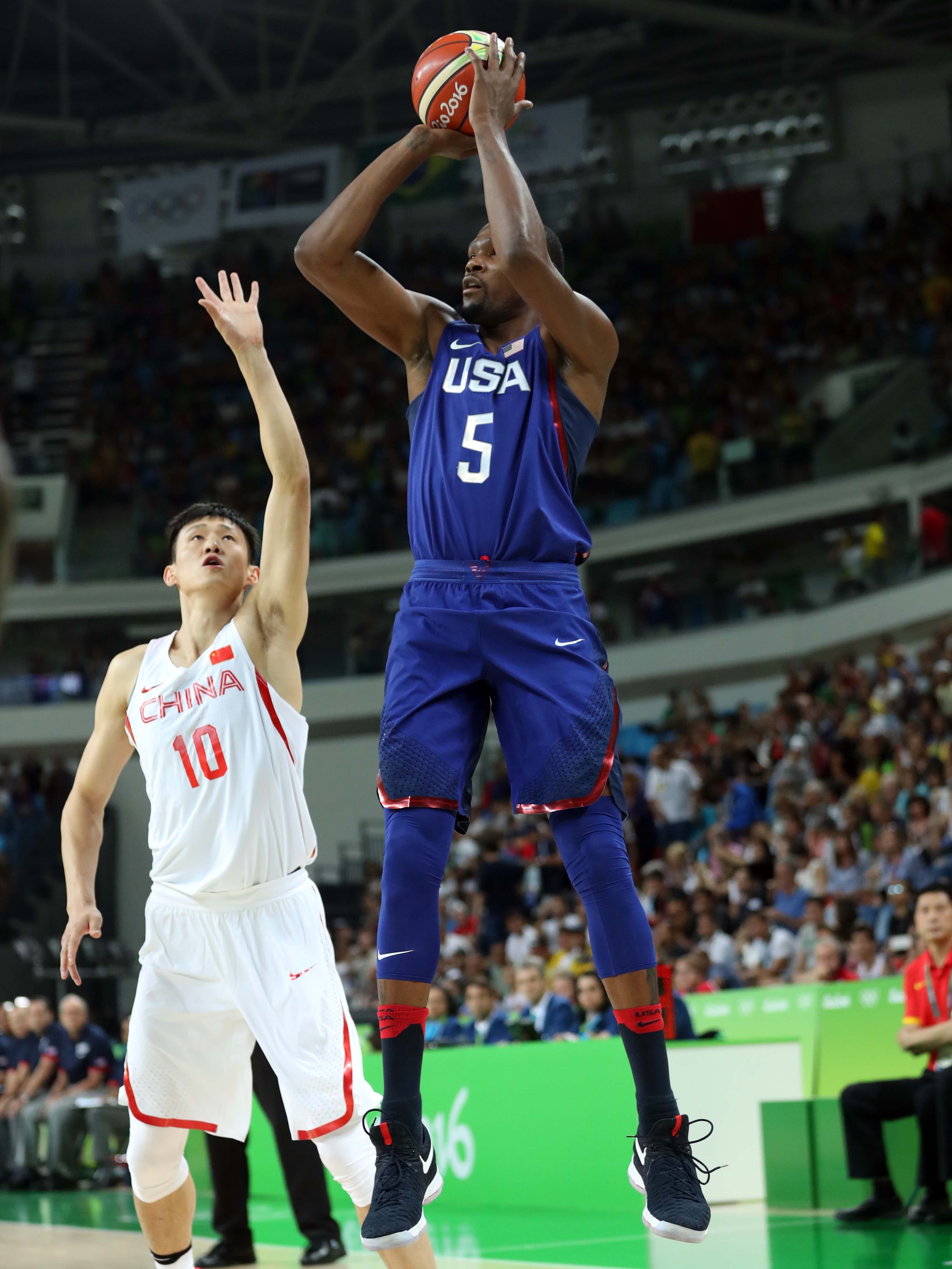 Kevin Durant Leads As Usa Blows Out China In Olympics Opener