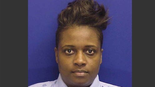 In this undated photo provided by the Philadelphia Fire Department, firefighter Joyce Craig Lewis is shown. Craig Lewis, an eleven-year veteran is the first female member of the department killed in the line of duty. She died after being trapped in the basement of a burning row home today.