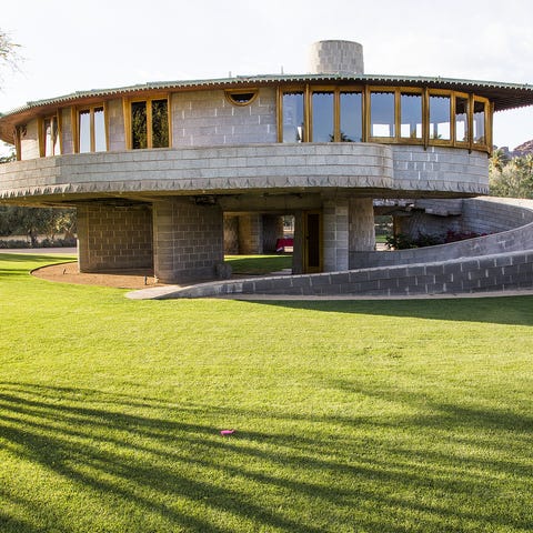 The Frank Lloyd Wright-designed David and Gladys...