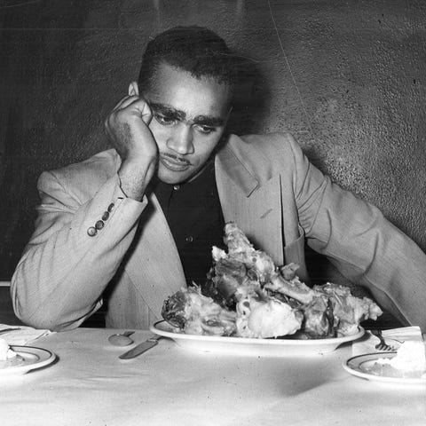 Johnny Bright, the Drake football player whose jaw