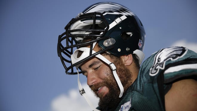 Julian Vandervelde has previously returned to the Eagles after being released. He has been a part of eight transactions ever since the Eagles drafted him in the fifth round in 2011.