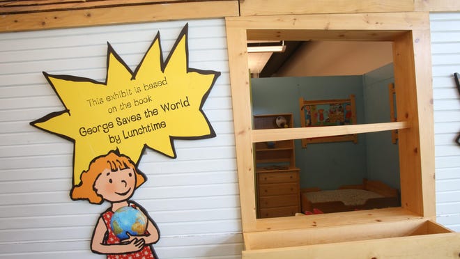 The traveling exhibit "Super Kids Save the World" at Discovery Children's Museum in Rancho Mirage educates children on issues of environment and sustainability.