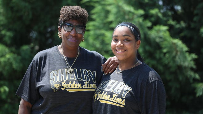 Ida Dewberry raised her granddaughter, Kamryn Harris, a recent Shelby High School graduate, after Harris' mother Shemka died as a result of a heart condition.