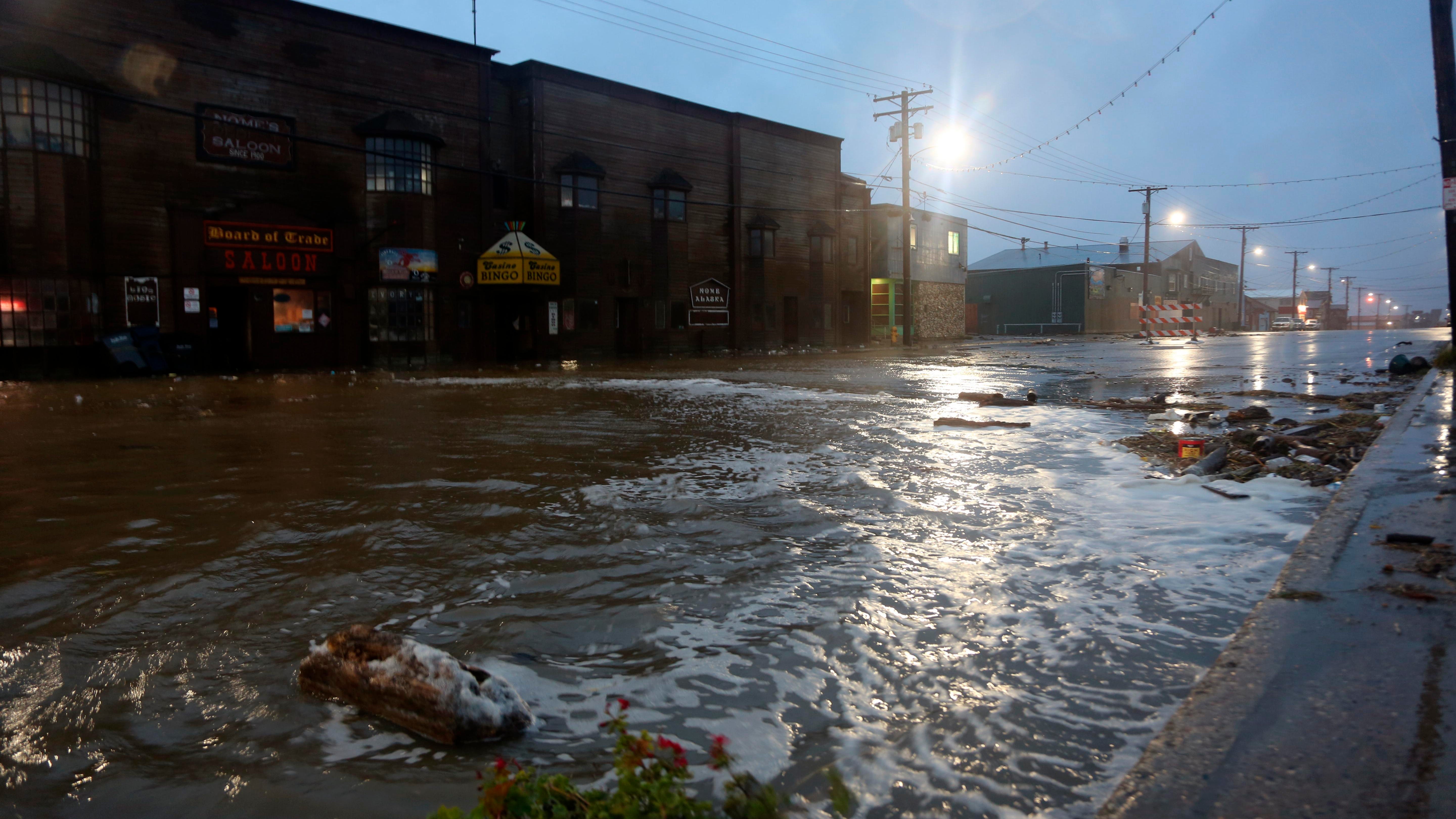 Western Alaskan storm Damage assessments begin in remote villages