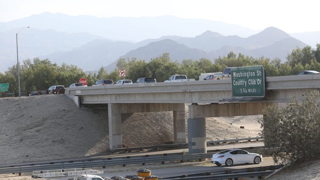 The Jefferson Street Interstate 10 exit will not be interrupted during the festivals to be held at the Indio Empire Polo grounds as construction crews are still in the preliminary process of construction.
