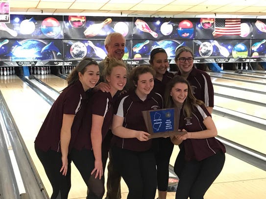 The Ridgewood girls bowling team earned its first North