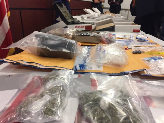 Marijuana was just one of several drugs seized by law
