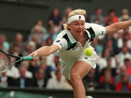 Image result for Former Wimbledon champion Jana Novotna dies at forty-nine