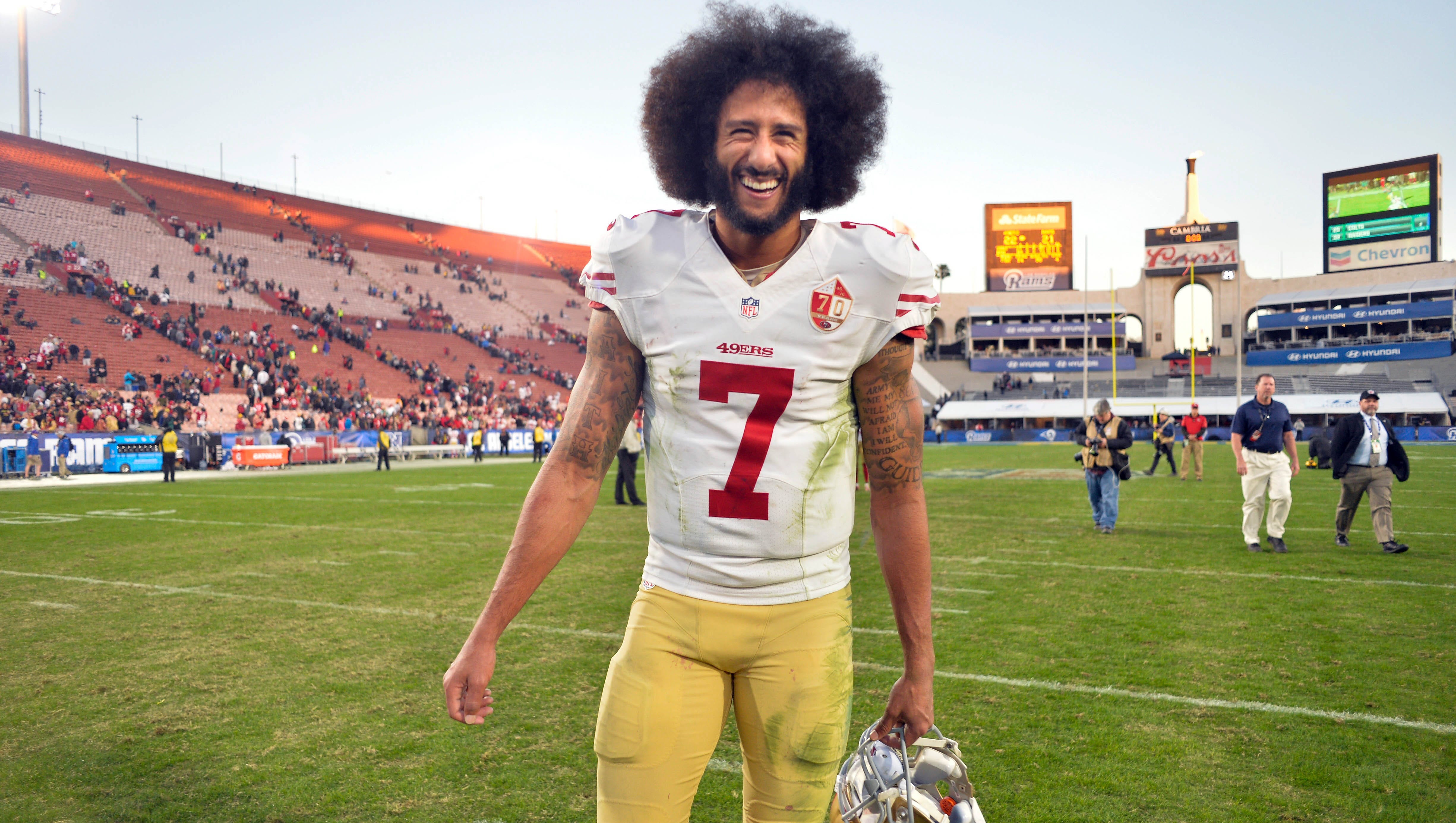 Colin Kaepernick Items To Be On Display At Smithsonian As Qb Makes History