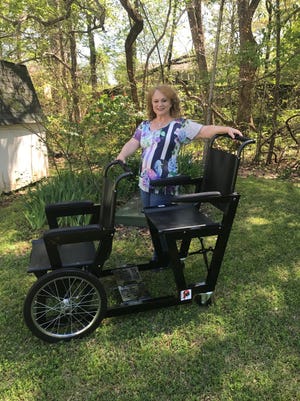 Joyce Rucker is one of three sisters who brought the T42 transport chair to life.