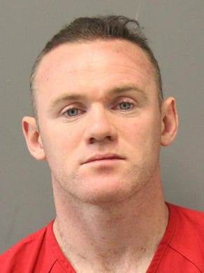 Wayne Rooney was arrested on Dec. 16, 2018, for public